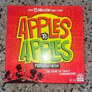 Apples to apples party in a box game
